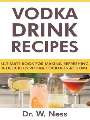 cover image of Vodka Drink Recipes